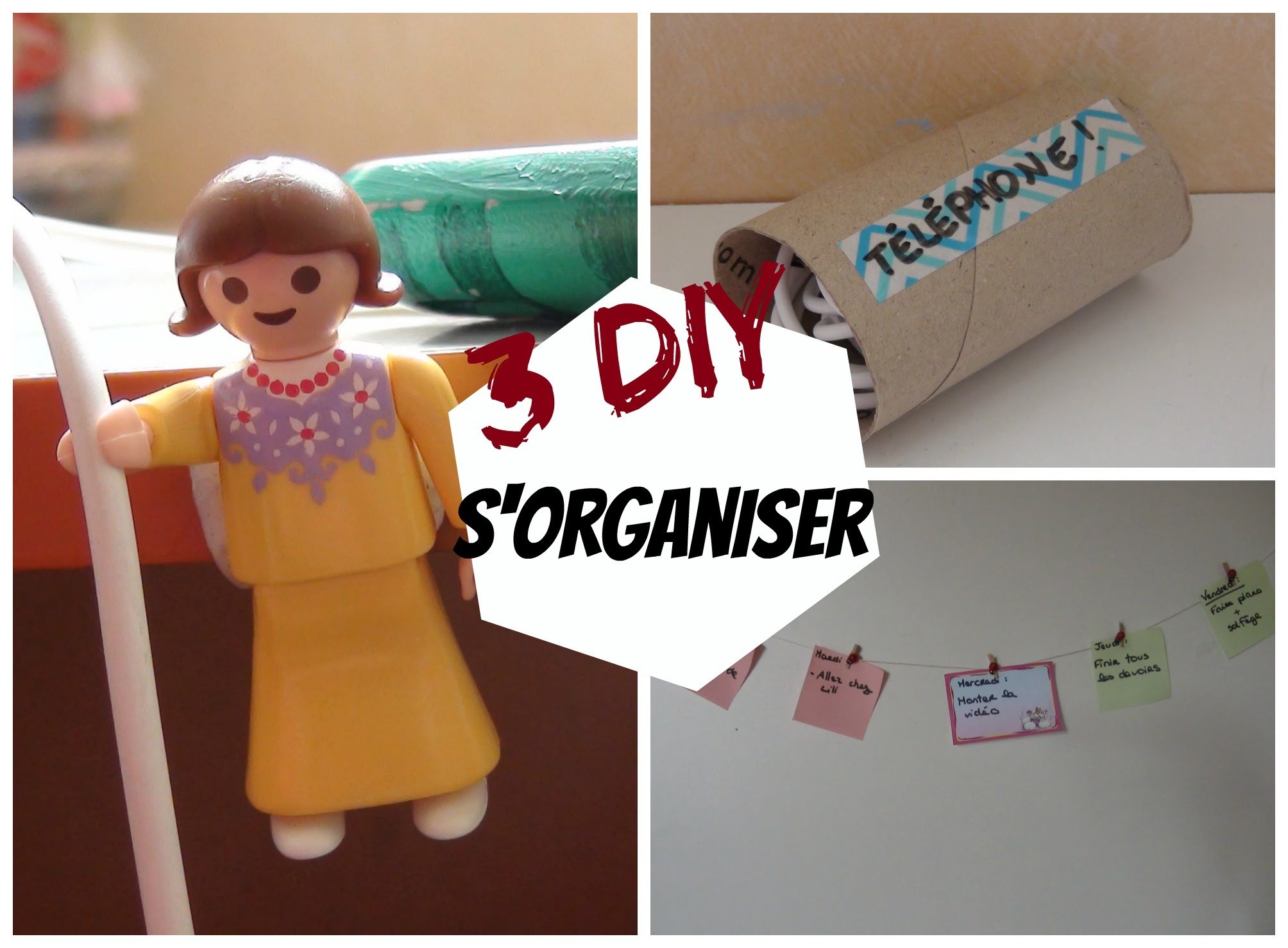 3 DIY pour s'organiser !!!