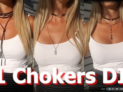 DIY | 11 idées colliers chokers