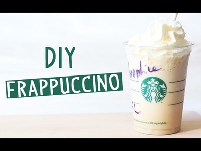 DIY - Frappuccino en 2 minutes