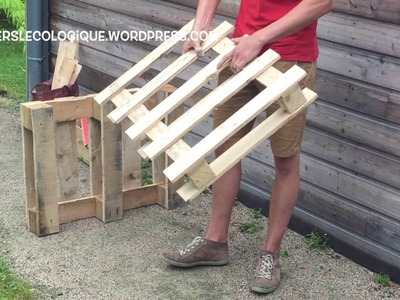 Démonter une palette pour fabriquer des meubles DIY - Atelier Les Petits Ecolos