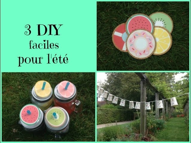 [DIY n°1] 3 DIY faciles pour l'été