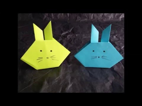 Bulles de Plume DIY Lapin origami