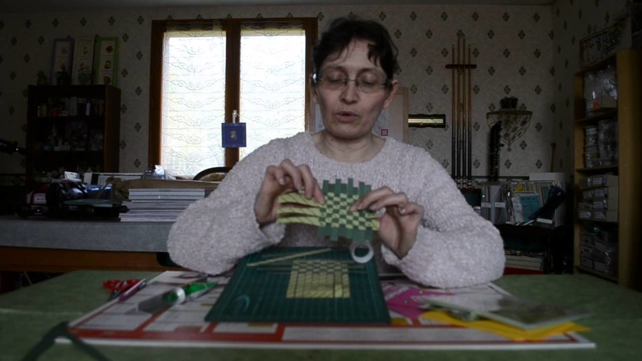 DIY carte quadrillée fête des mères