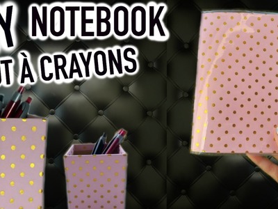 ✂| DIY ✂| Customise ton cahier, Ton Pot à crayons et ton scotch