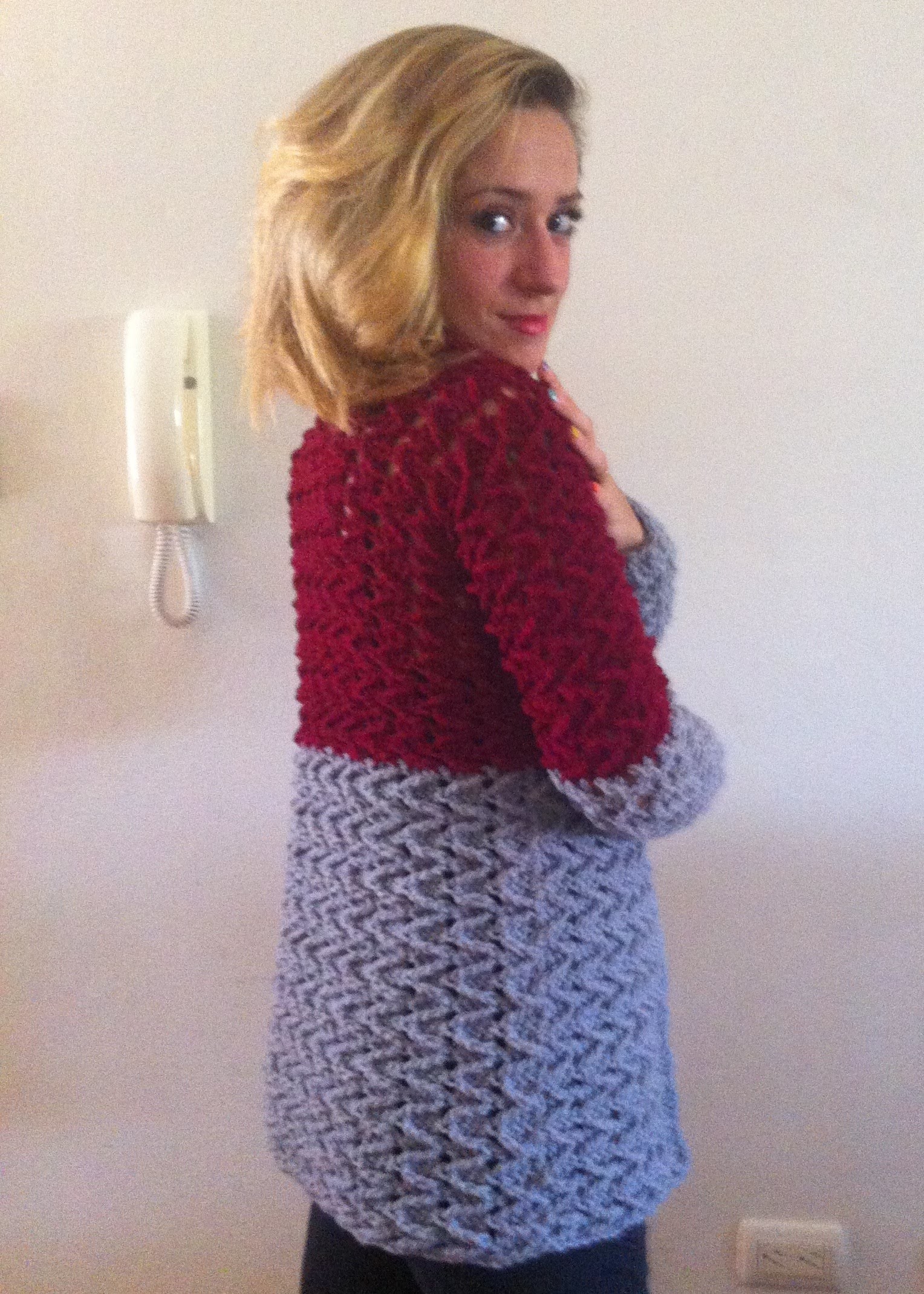 Châle Tricoté Ajouré Femme - Cardigan Léger Et Ample - Style Poncho Ouvert - Coloris Multiples