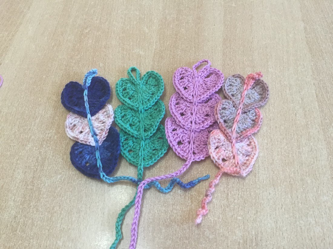 Tuto marque page coeur au crochet