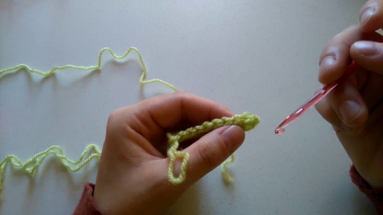 Cour de crochet numéro 3: la maille serré