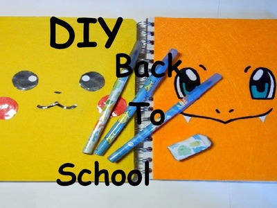 DIY #3 | Back To School Spécial pokémon