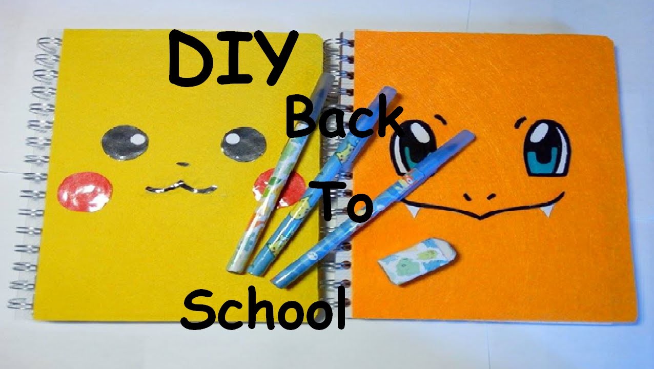 DIY #3 | Back To School Spécial pokémon