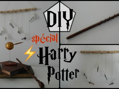 DIY [fr] : spéciale HARRY POTTER !!! Wingardium Leviosa ⚡ 