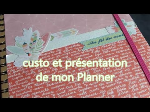 .  back to school DIY et scrap :custo et présentation de mon planner \\