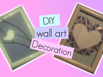 DIY cadre murale | elle c'est moi