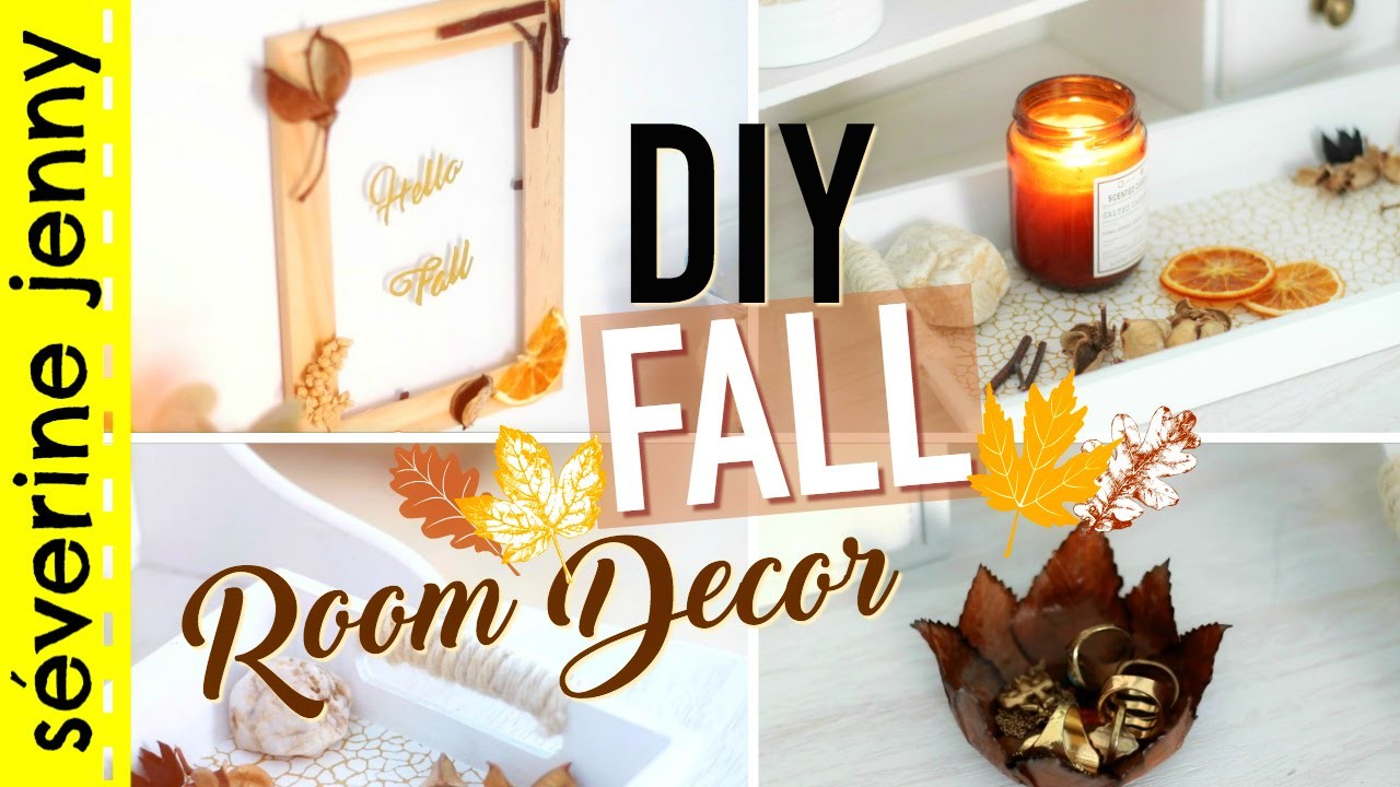 DIY d'Automne (français) : Fall Room Decor 2016