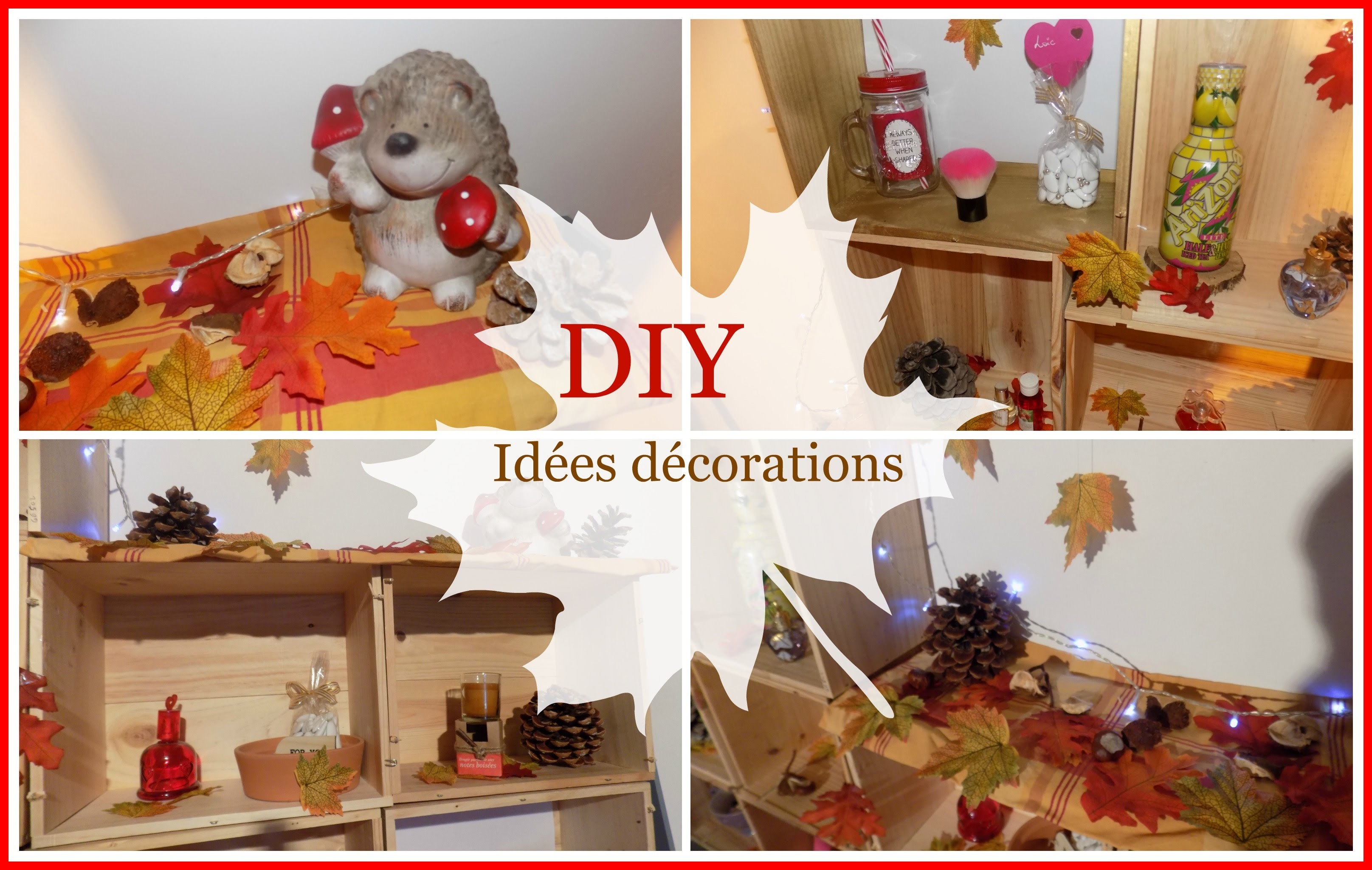 On change mon fond de video : Décoration.DIY Automne à petits prix ! ♥