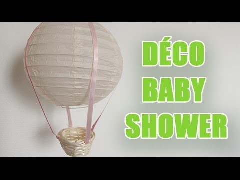 DIY Idée déco pour la chambre de votre bébé : Attrape rêve et une montgolfiere