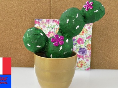 DIY Cactus en plâtre | Super plante pour la déco pour le rebord de la fenêtre