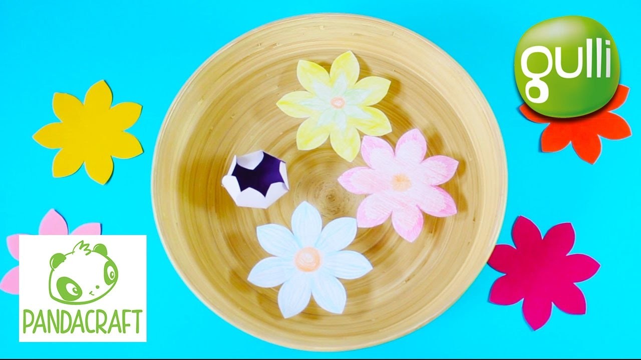 Tuto DIY : Les fleurs magiques | Les Daily Craft de Pandacraft sur Gulli