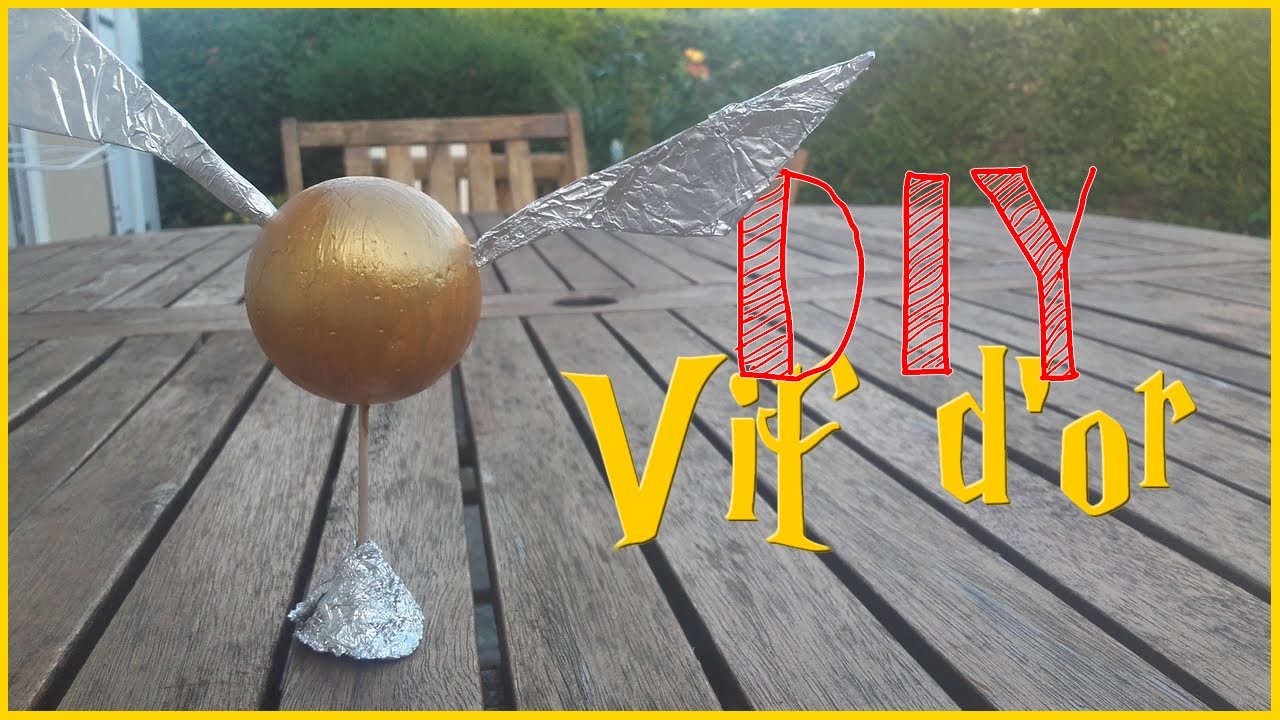 Vif d'or | Harry Potter DIY | Mundi Babate