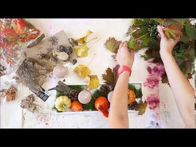 BecomeTheArtist.com - DIY Tuto Déco d'automne EXPRESS