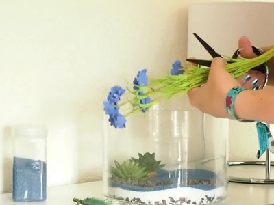 DIY : lampe terrarium