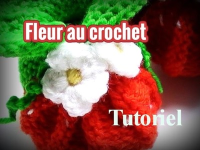 Fleur au crochet, tutoriel crochet.Crochet flower, crochet.fiore del crochet, uncinetto