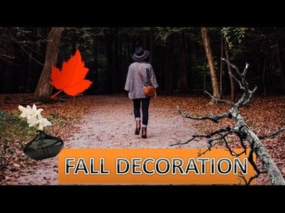 ❁ Fall DIY ❁ : Décoration Inspiration Nature et Automne افكار ديكور لفصل الخريف