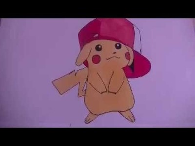 How To Draw-PIKACHU THUGLIFE