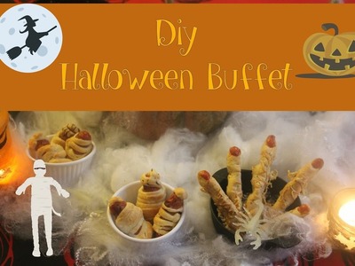 DIY Halloween buffet 2 Doigts de sorciere et momie