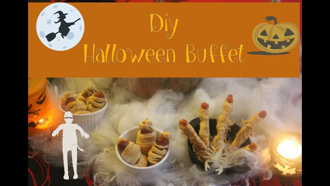 DIY Halloween buffet 2 Doigts de sorciere et momie
