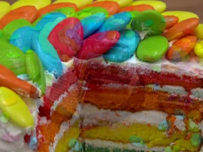 Comment réaliser un rainbow cake ?