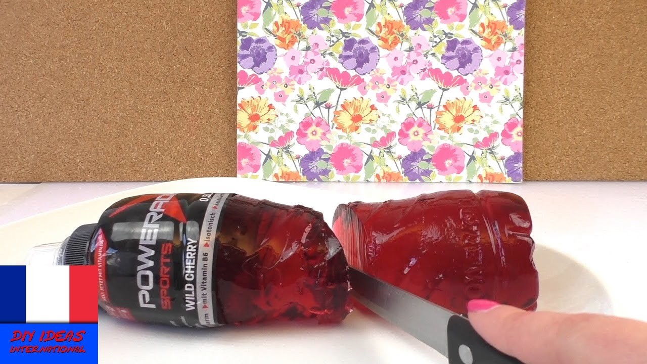 DIY Bouteille de Powerade en pudding | Super surprise pour une fête | Jelly Powerade Wild Cherry