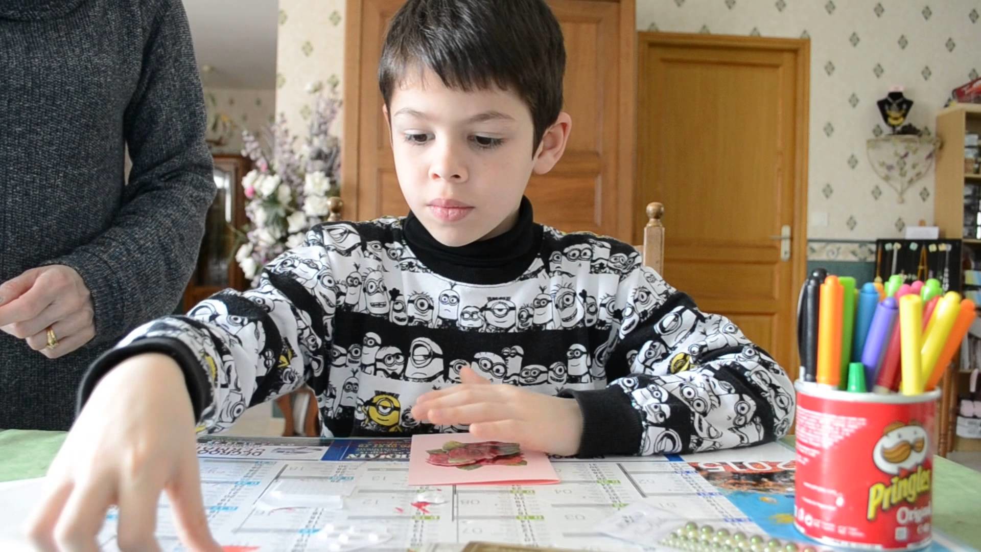 DIY carte 3d fête des mères