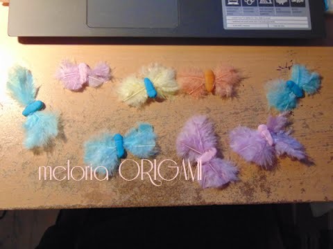 DIY - Papillons pour scrap, origami 3D et autres -  meloria ORIGAMI
