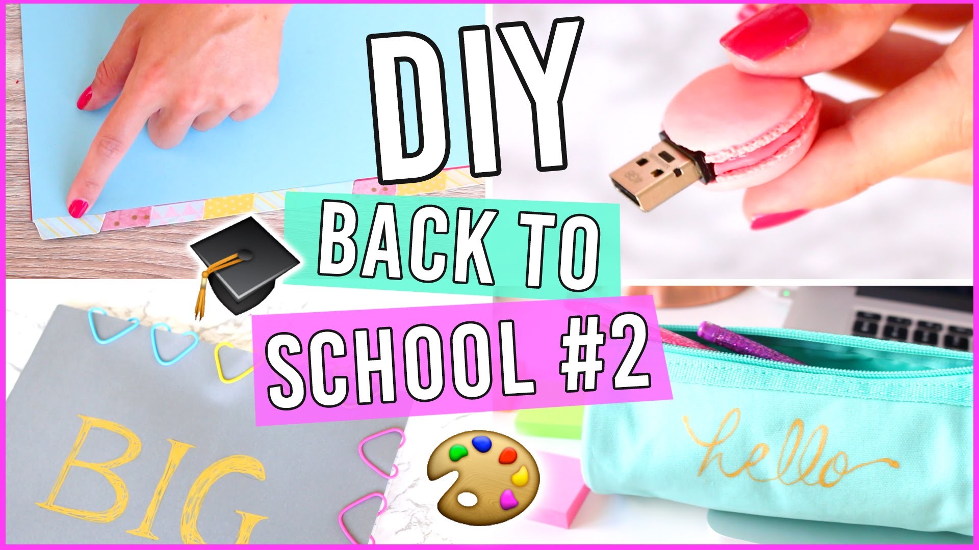 DIY BACK TO SCHOOL 2016 #2 ✏️ Customisez vos fournitures scolaires !