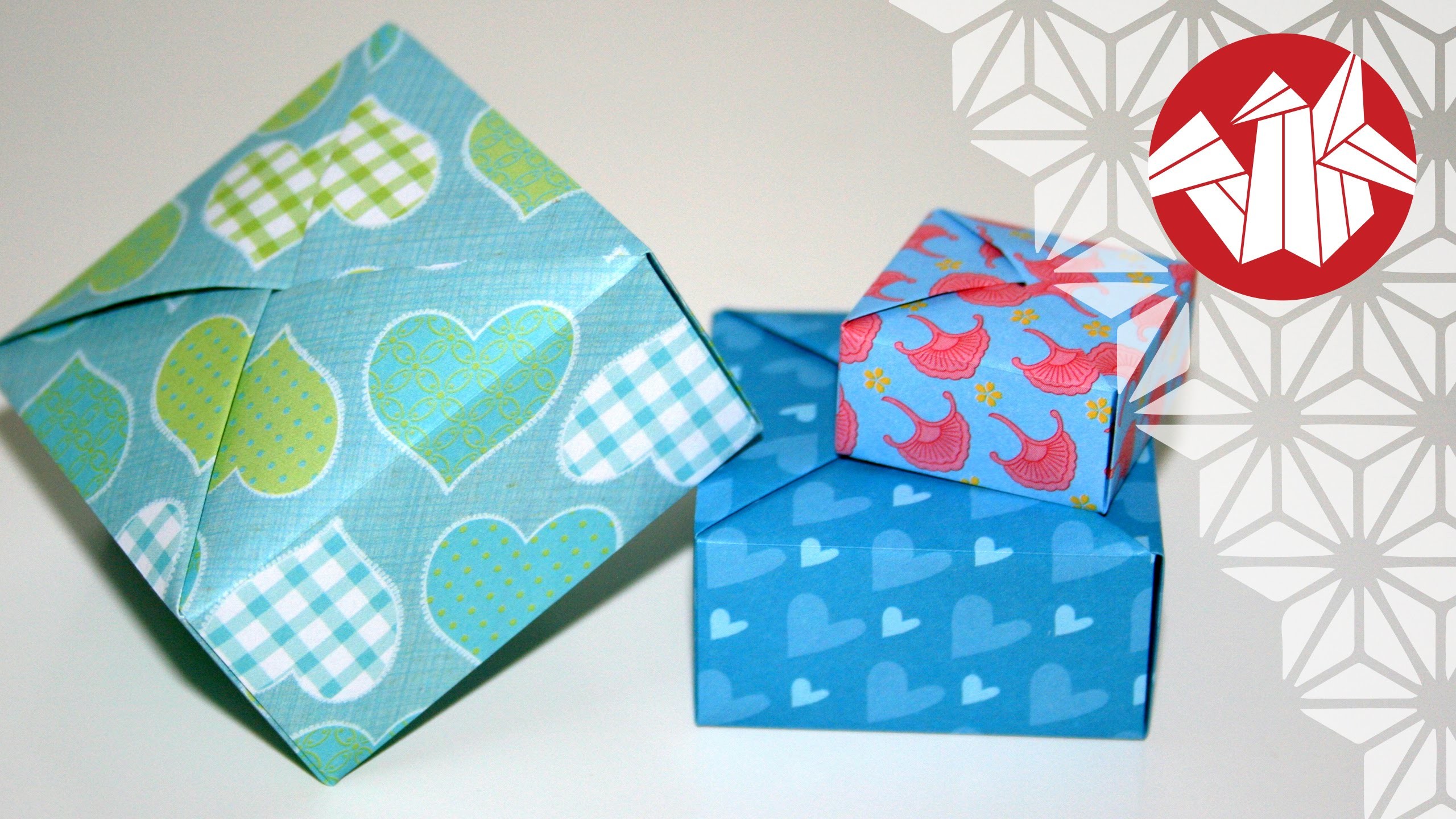 Tuto Origami - Boite cadeau [Senbazuru]