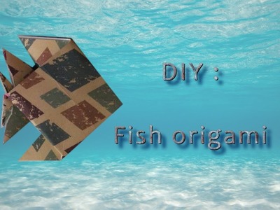 DIY origami fish | Fais ton origami poisson toi même