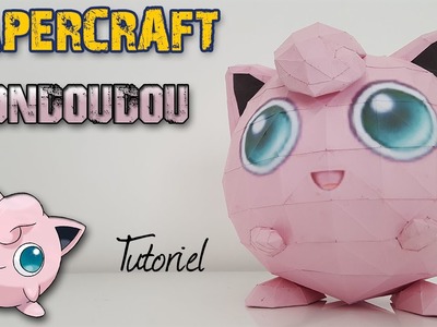 Papercraft - Rondoudou ! Tutoriel pour construire ton Pokemon en 3D ! Jigglypuff