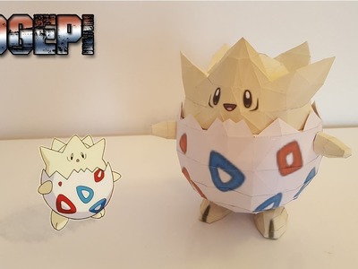 Papercraft - Togepi ! Construis ton Pokémon 3D en papier !!