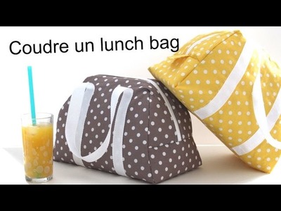 Coudre le lunch bag Elsa - sac isotherme