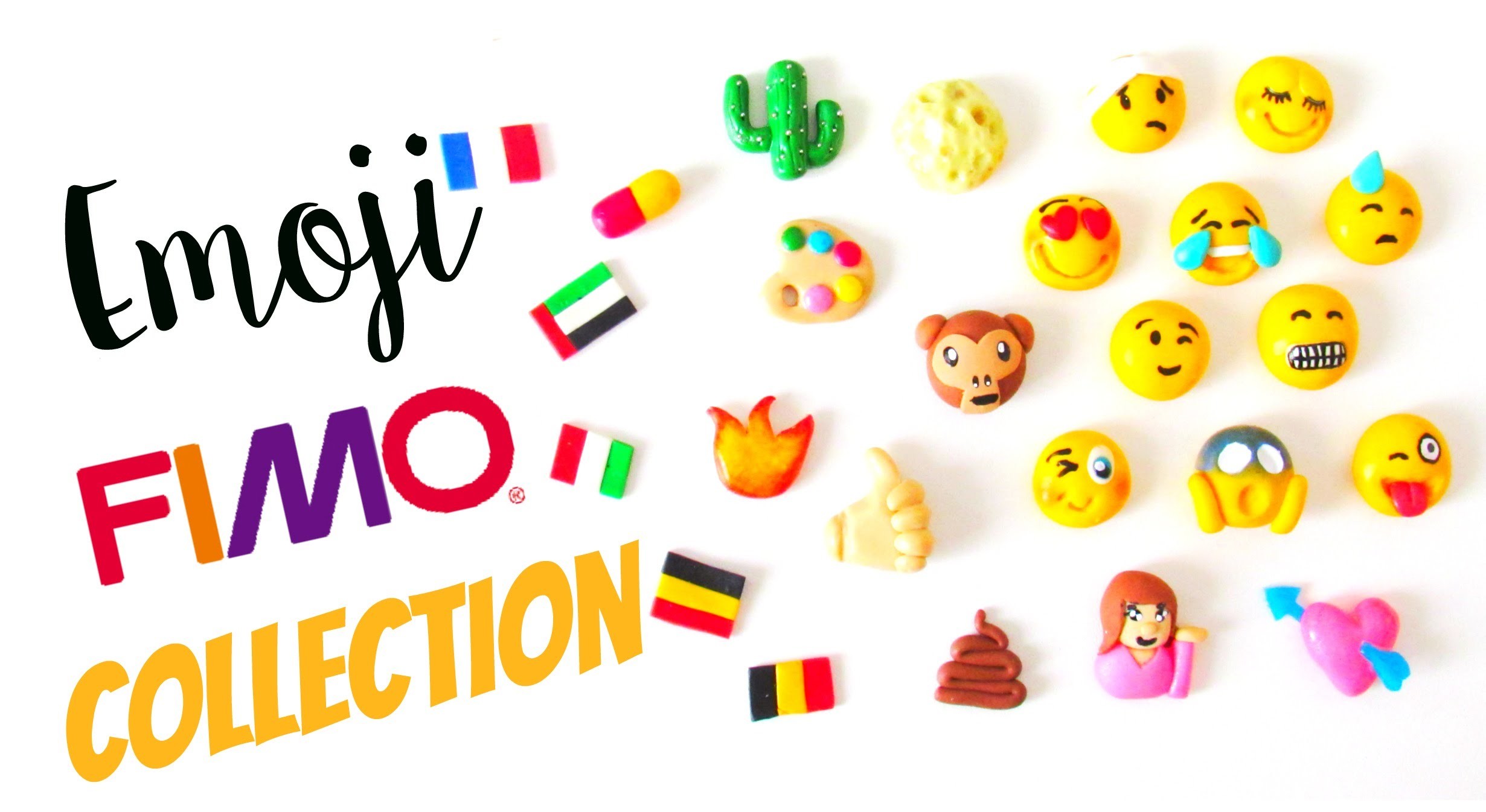 EMOJI FIMO COLLECTION !!