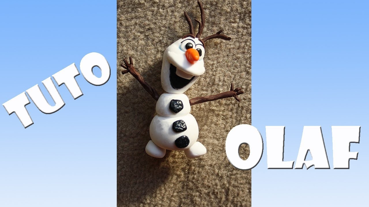 Tuto Fimo OLAF (la reine des neiges)