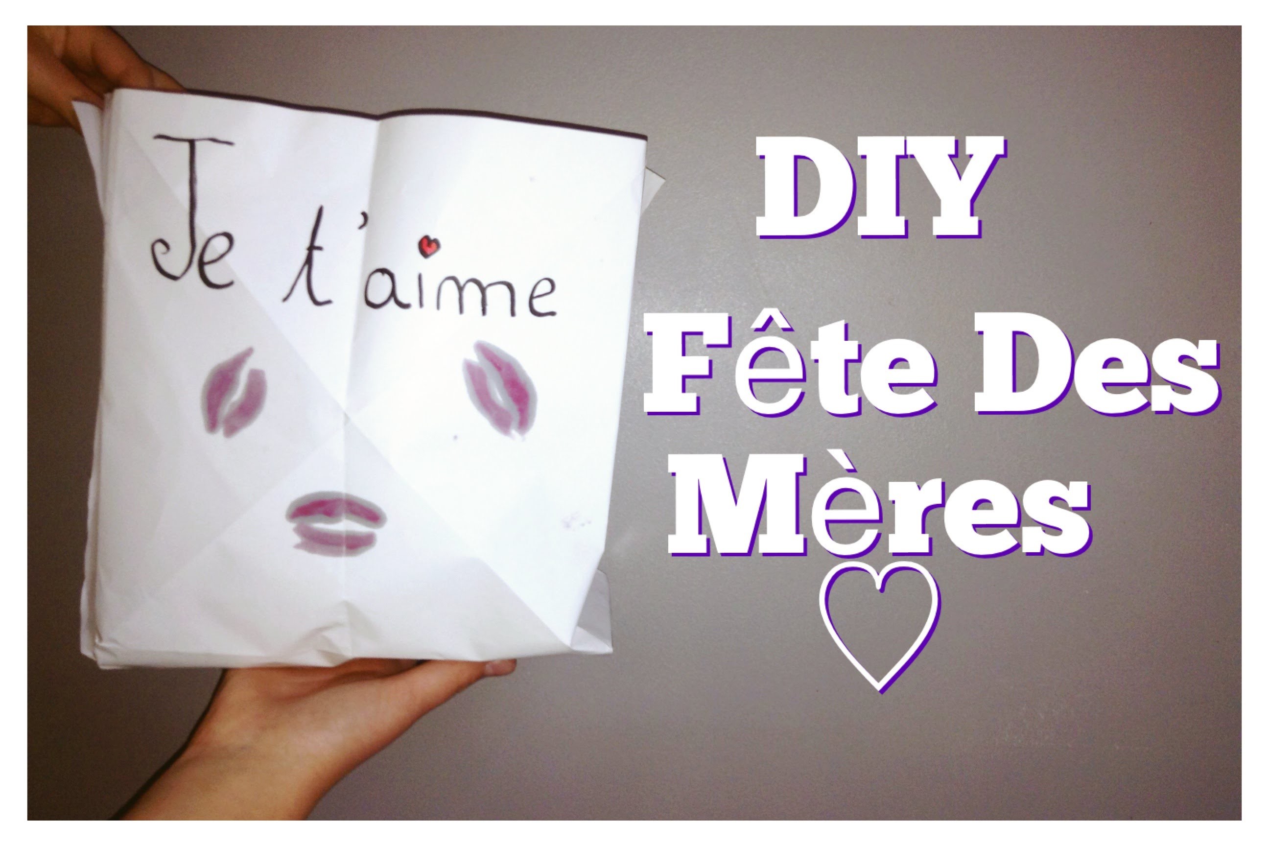 DIY fêtes des mères! ( de dernière minutes!)