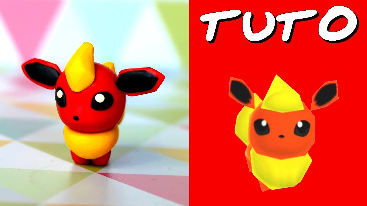 TUTO FIMO | Pyroli. Flareon (de Pokémon Rumble World)