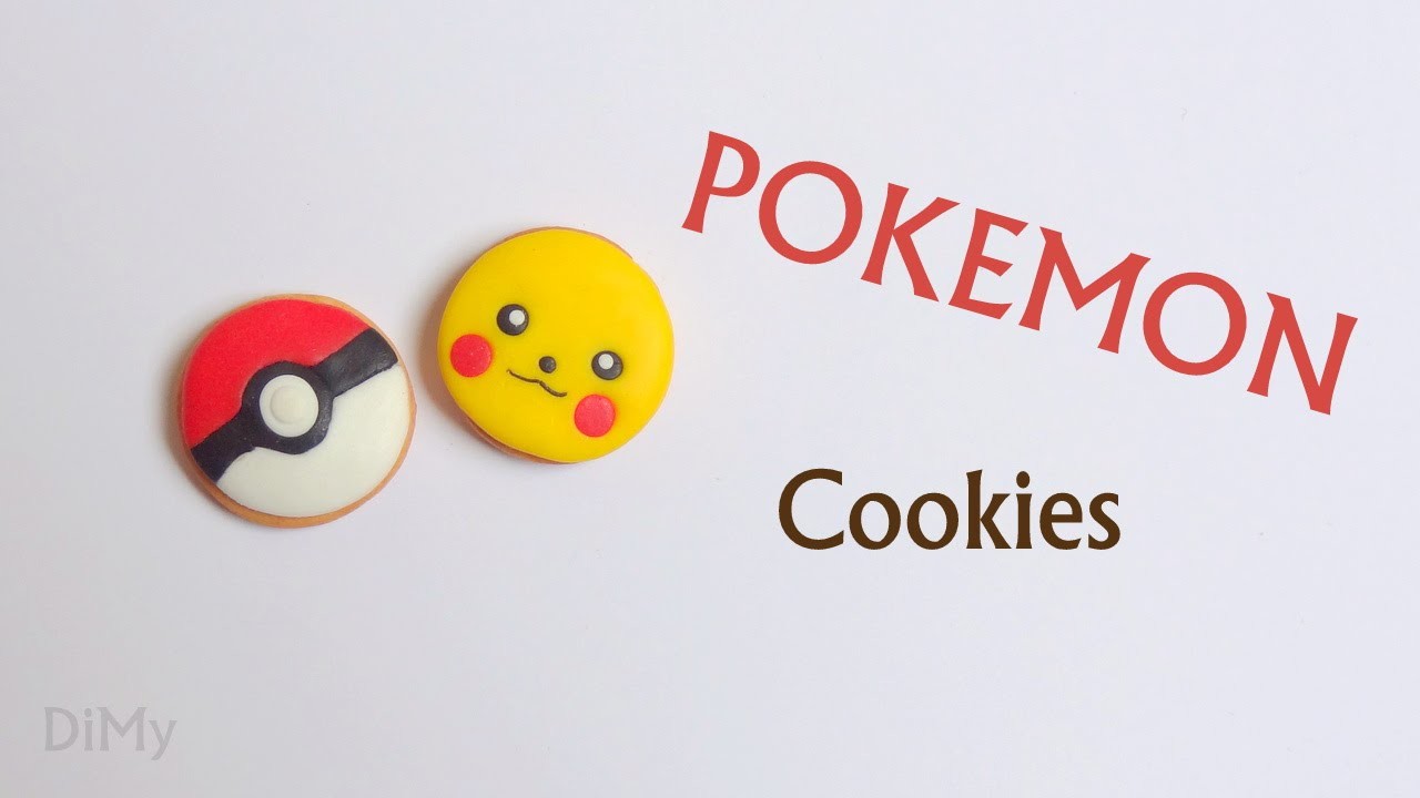 [Stop Motion] Pokemon Cookies Tutorial. Tutoriel Fimo