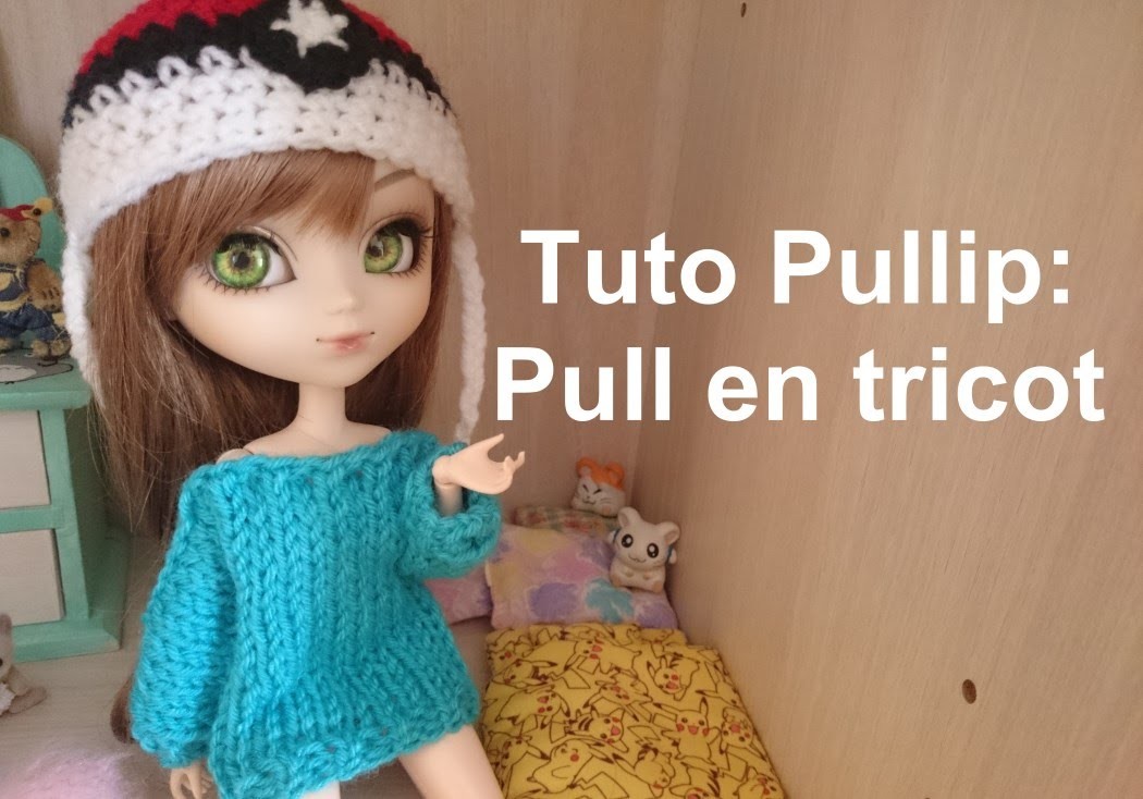 Tuto Pullip - Pull en tricot