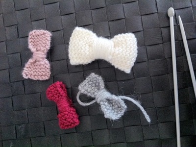 Tuto tricot - Les petits noeuds