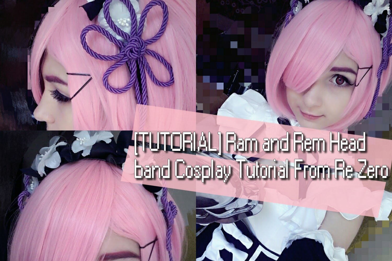 [TUTORIAL] How to make Ram And Rem Cosplay Head Band From Re Zero