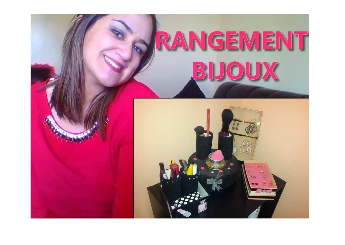 ❤️ DIY : Rangement bijoux et maquillage