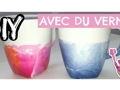 DIY : Water Marble MUG!