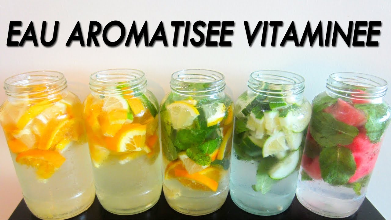 Ep 102 - Recette - Eau aromatisée vitaminée fruitée [Rééquilibrage Alimentaire - Régime]